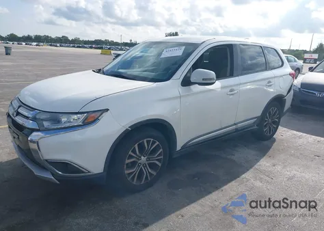 2017 Mitsubishi Outlander Se from USA, damaged, VIN JA4AD3A30HZ025100